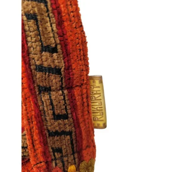 Rukuray Hippie Hobo Bag Boho Crossbody Woven Festival Art To Wear Tribal Y2K - Picture 8 of 14